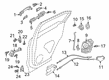 Diagram for Mitsubishi Door Check - 5732A155