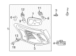 Diagram for Mitsubishi Galant Car Bulbs - MS820027