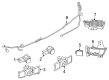 Diagram for Mitsubishi Outlander Parking Assist Sensor - AX000907