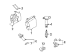 Diagram for Mitsubishi Engine Control Module - 1860B789