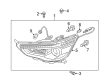 Diagram for Mitsubishi Daytime Running Lights - 8301C223