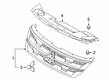 Diagram for Mitsubishi Grille - 7450B559