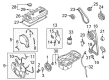 Diagram for Mitsubishi Dipstick - MD355380