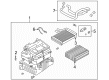 Diagram for Mitsubishi Heater Core - MR958806