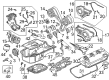 Diagram for Mitsubishi Dipstick - 1255A102