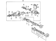 Diagram for Mitsubishi 3000GT Differential Seal - MD707184
