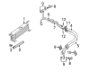 Diagram for Mitsubishi Oil Cooler Hose - MR431081