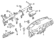 Diagram for Mitsubishi Instrument Cluster - 68103W151P