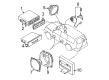 Diagram for Mitsubishi Montero Sport Car Speakers - MR986464YA