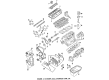 Diagram for Mitsubishi Timing Belt - MD326059
