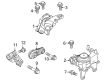 Diagram for Mitsubishi Engine Mount - 1091A429