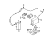 Diagram for Mitsubishi Oxygen Sensor - MN163470