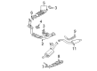 Diagram for Mitsubishi Catalytic Converter - MR597452