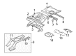 Diagram for Mitsubishi Floor Pan - 5251A984
