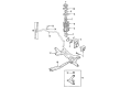 Diagram for Mitsubishi Coil Springs - 4040A178
