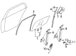 Diagram for Mitsubishi Window Run - MR526477