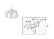 Diagram for Mitsubishi Lancer ABS Control Module - 4670A888