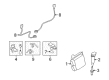 Diagram for Mitsubishi Spark Plug - 1822A011