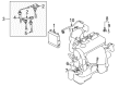Diagram for Mitsubishi Spark Plug Wire - MD338624