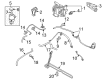 Diagram for Mitsubishi Power Steering Hose - 4455A101