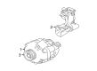 Diagram for Mitsubishi Alternator Pulley - MD632088