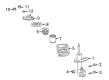 Diagram for Mitsubishi Coil Springs - 4040A074
