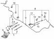 Diagram for Mitsubishi Wiper Motor - 8253A207