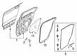 Diagram for Mitsubishi Eclipse Cross Door Seal - 5755A410