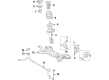 Diagram for Mitsubishi Control Arm - 4013A544