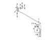Diagram for Mitsubishi Sway Bar Bracket - MR403777