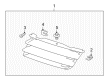 Diagram for Mitsubishi Endeavor Grille - 7450A291
