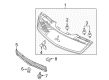 Diagram for Mitsubishi Lancer Emblem - MN126476