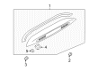 Diagram for Mitsubishi Third Brake Light - 8334A037