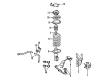 Diagram for Mitsubishi 3000GT Wheel Bearing - MR223993