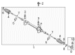Diagram for Mitsubishi Rack And Pinion - 4410A498