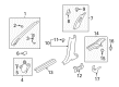 Diagram for Mitsubishi Outlander Pillar Panels - 7211A499YA