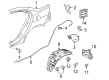 Diagram for Mitsubishi Wheelhouse - 5370A424