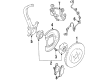Diagram for Mitsubishi Eclipse Wheel Hub - MR455004