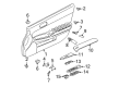 Diagram for Mitsubishi Galant Armrest - 7640A001XA