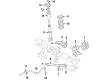Diagram for Mitsubishi Shock Absorber - 05175436AG
