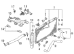 Diagram for Mitsubishi Thermostat Housing - MR994247