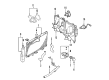 Diagram for Mitsubishi Fan Shroud - MN180293