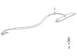 Diagram for Mitsubishi Third Brake Light - 8334A085