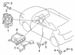 Diagram for Mitsubishi Clock Spring - 8619A517