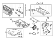 Diagram for Mitsubishi Camshaft - MQ718442