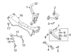 Diagram for Mitsubishi Control Arm Bolt - MB844522