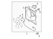Diagram for Mitsubishi Lancer Radiator fan - MR233814