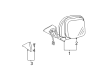 Diagram for Mitsubishi Montero Sport Mirror Cover - MR109273