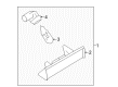 Diagram for Mitsubishi Mirage G4 License Plate Lights - 8341A149