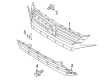 Diagram for Mitsubishi Grille - 7450B352